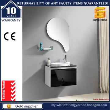 Hot Selling Tempered Glass Drawer Face Cabinets Bathroom